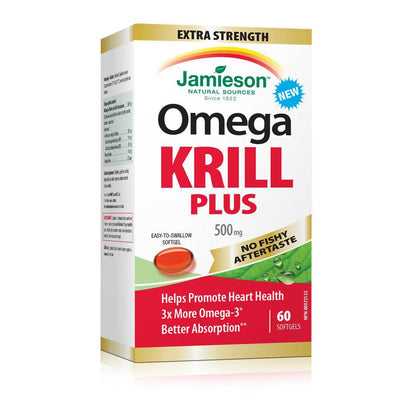 JAMIESON OMEGA KRILL LUS 500MG [60 pcs]