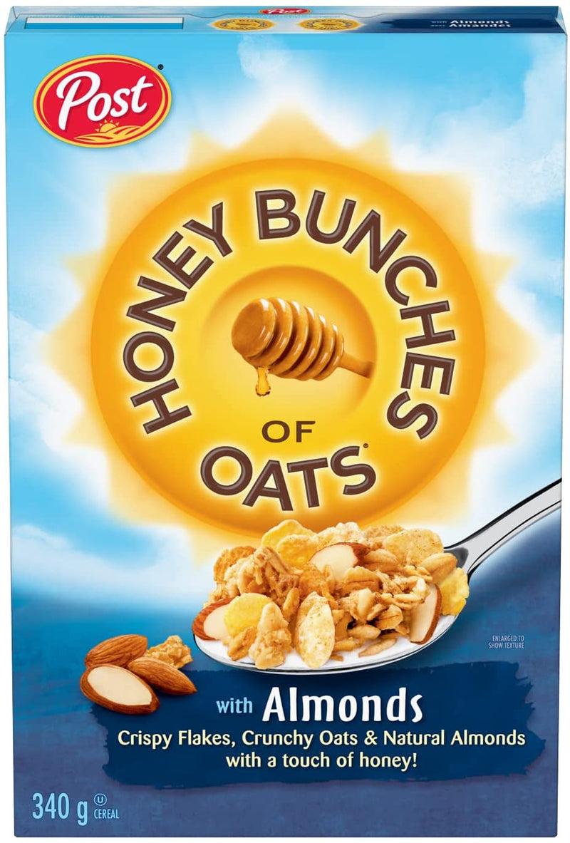 HONEY BUNCH OATS ALMOND 340g