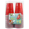 COMP BEER CUP RED PLASTIC [50 ea]