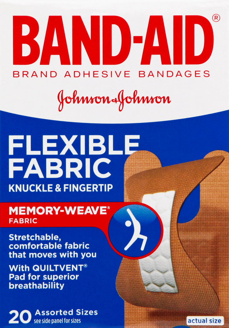 BAND-AID KNUCKL & FINGERTIPS [20 ea]