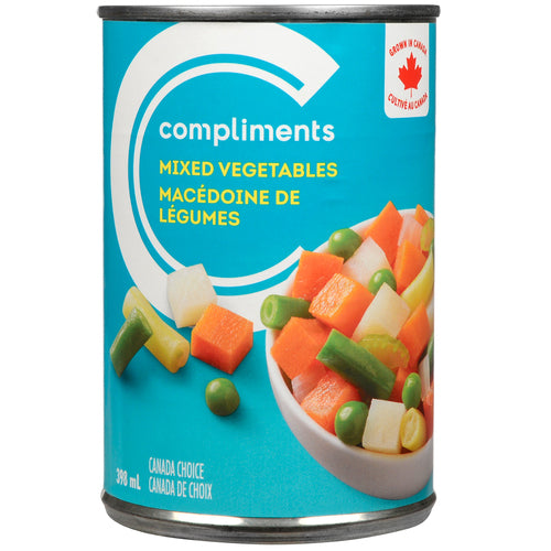 COMP MIXED VEGETABLES 398ml
