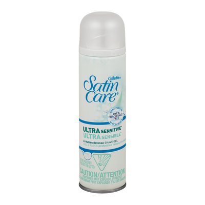 SATIN CARE GEL SHAVE PREP UNSC [198 g]