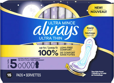 ALWYS ULT THIN SZ5 EX HVY OVRN [15 ea]