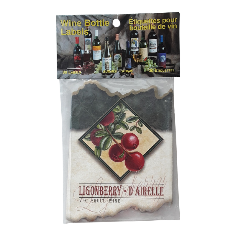 WINE LABELS VINTNERS/BREWCRAFT [1 PKG]