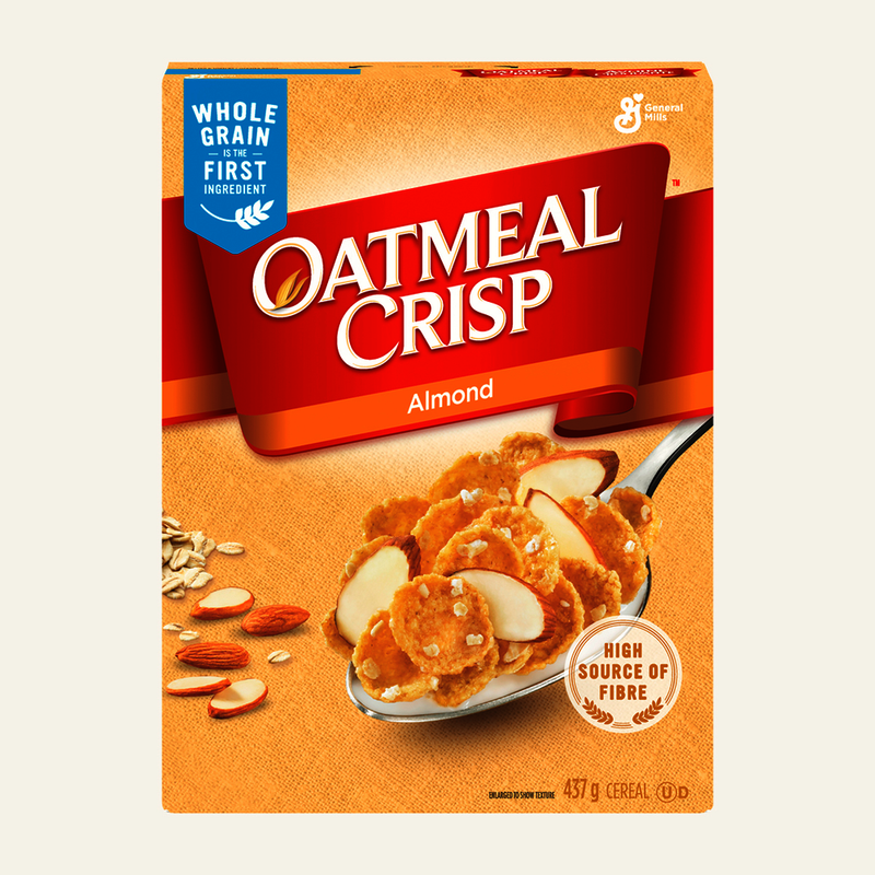 GM OATMEAL CRSP ALMOND 437g