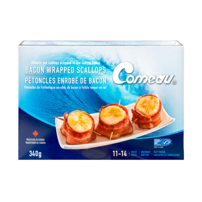 COMEAU BACON WRAP SCALLOPS [340 g]