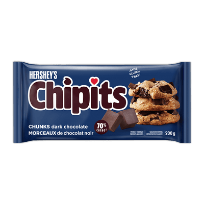 HERSHEY CHIPS DRK CHOCO CHNKS [200 g]