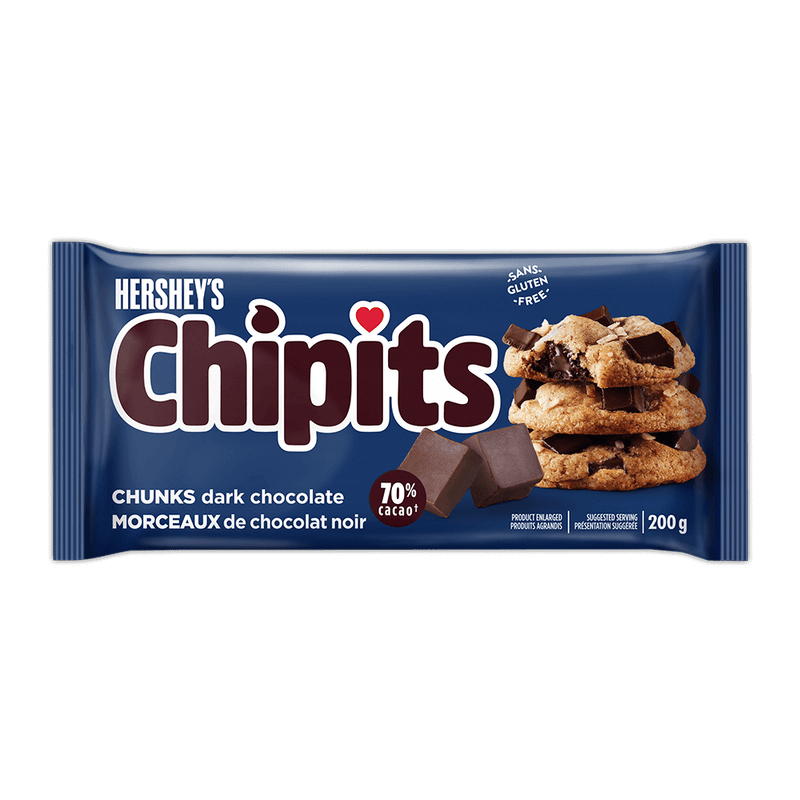 HERSHEY CHIPS DRK CHOCO CHNKS [200 g]