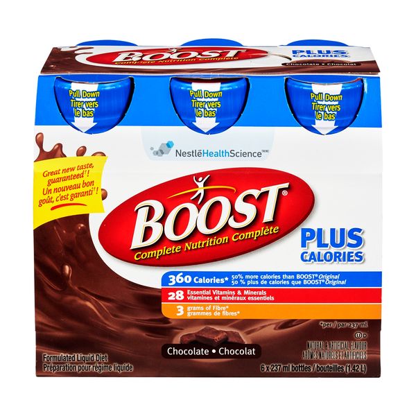 BOOST PLUS CHOCOLATE 6x237ml [6 CAN]