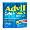 ADVIL COLD & SINUS GELS [20 PK]