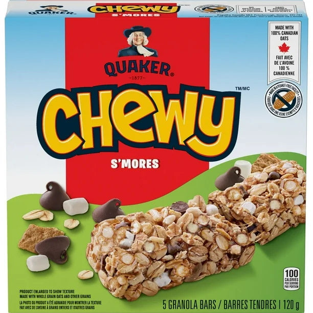 QKR CHEWY SMORES GRNLA BAR [120 g]