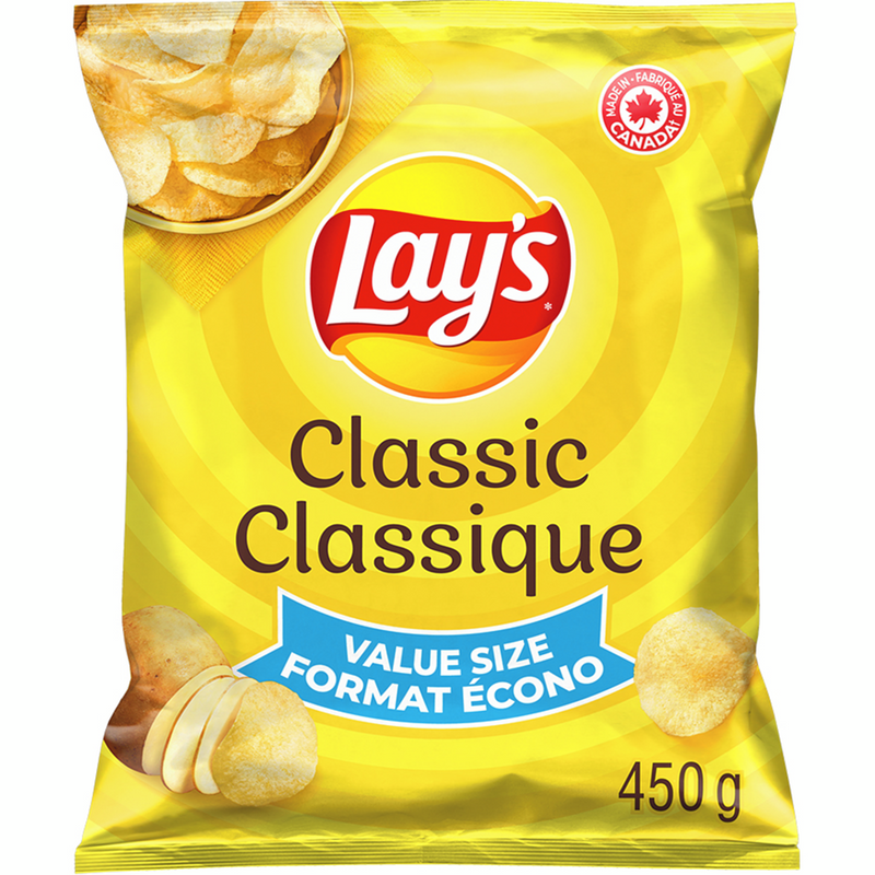 LAYS VAL SZ CLASSIC CHIPS 450g