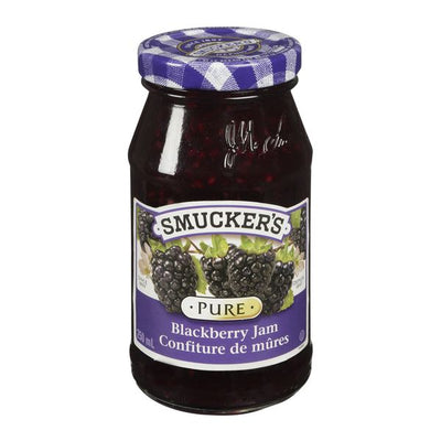 SMUCKERS PURE BLKBERRY JAM [250 ml]