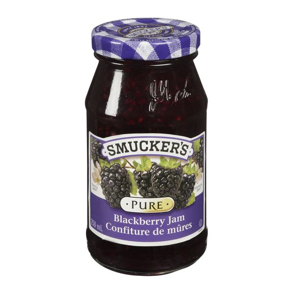 SMUCKERS PURE BLKBERRY JAM [250 ml]