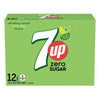 7-UP ZERO LEMON LIME 12x355ml [12 CN]