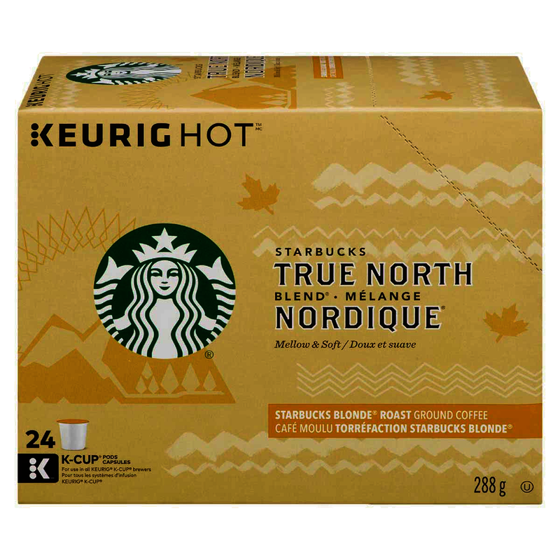 STARBUCKS KCUP TRUE NORTH BLND [24 pkg]