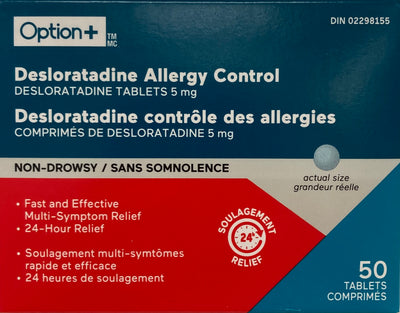 OPTION+ DESLORATAD TB 5mg 50 [50 ea]