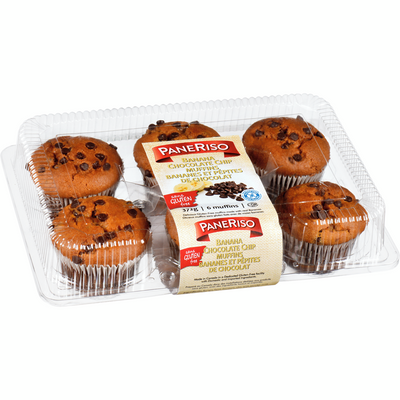 PANO MUFFINS BANANA CH CHIP [372 g]