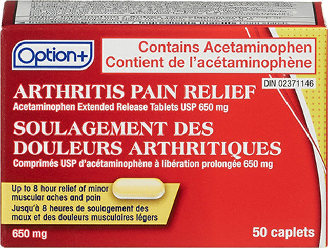 OPTION+ ARTH P-R TB 650mg 50 [50 ea]
