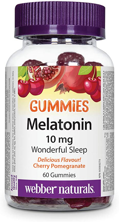 WEBBER MELATONIN GUMMIES 10MG [60 ea]