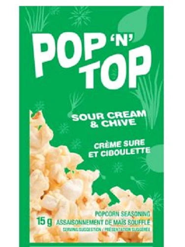 POP N TOP SOUR CREAM & CHIVE [15 g]