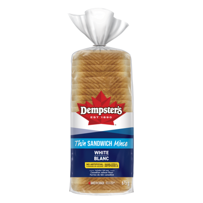 DEMP WHITE THIN SANDWICH BRD [675 g]