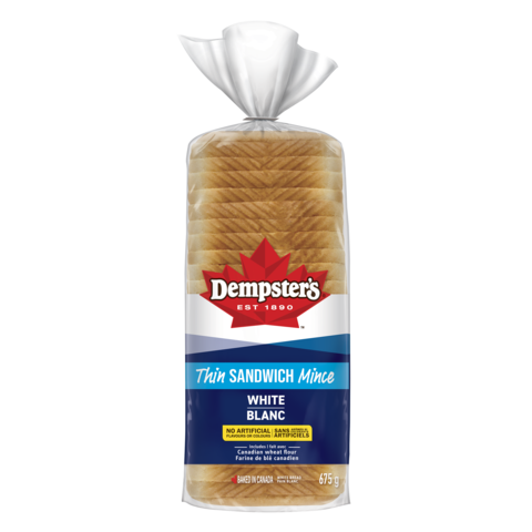 DEMP WHITE THIN SANDWICH BRD [675 g]