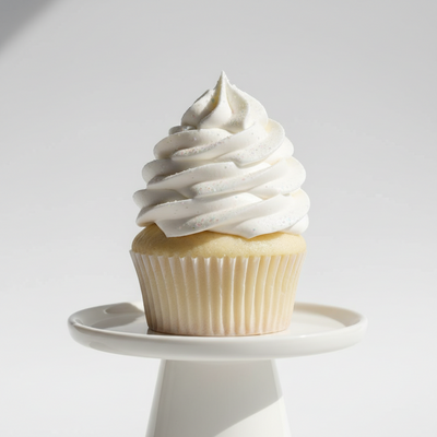 JUMBO WHITE CUPCAKE