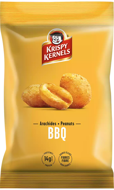 KRISPY KERNELS BBQ PEANUTS [150 g]
