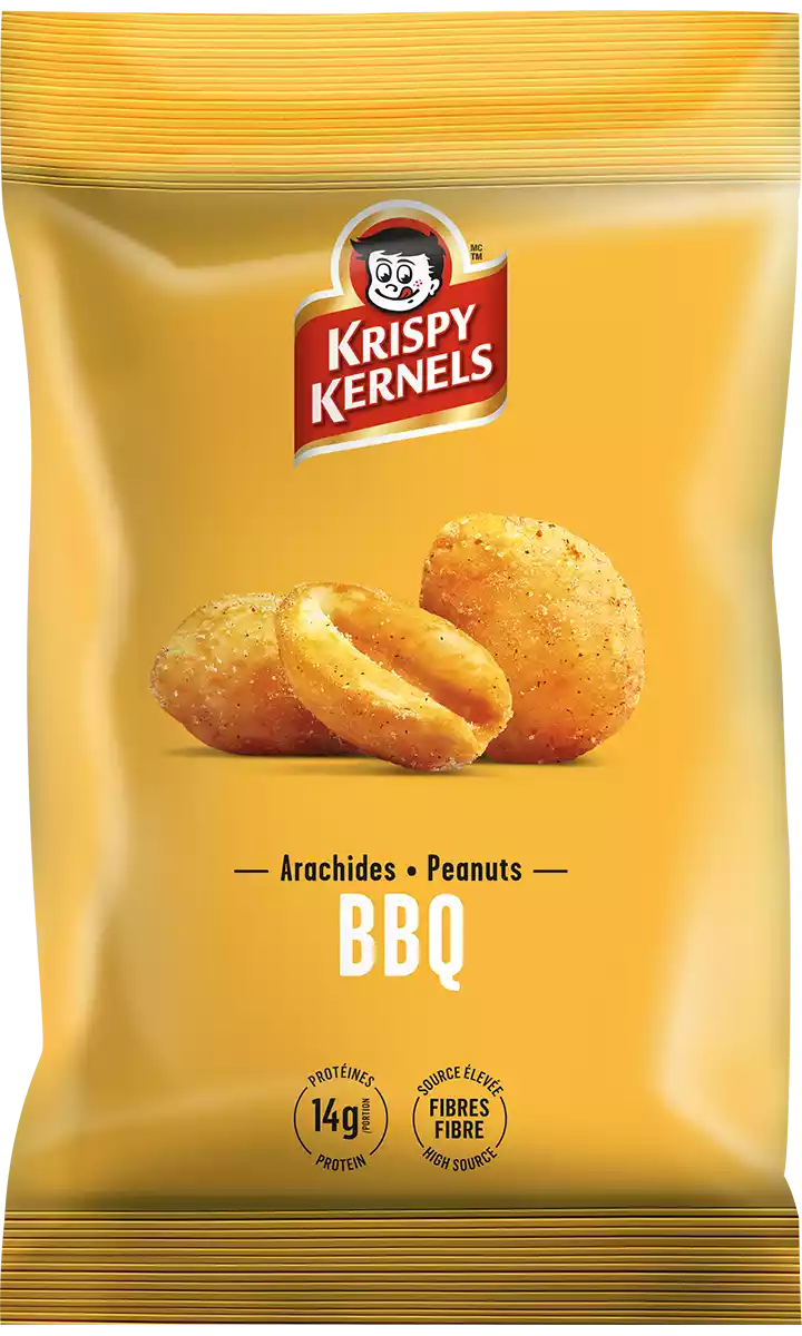 KRISPY KERNELS BBQ PEANUTS [150 g]