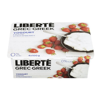 LIB GRK YOG STRAWBERRY 4x100g [4 ea]