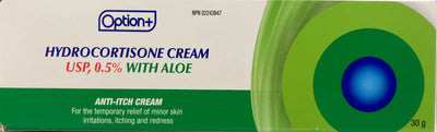 OPTN+ HYDROCTSN CRM 0.5 w/ALOE [30 g]