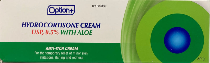 OPTN+ HYDROCTSN CRM 0.5 w/ALOE [30 g]