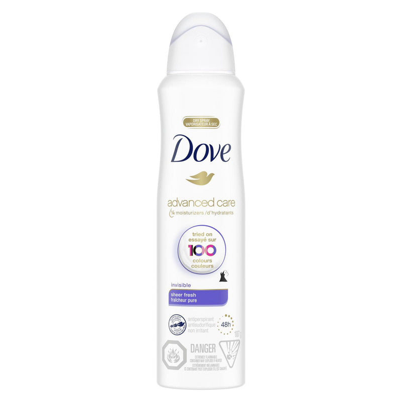 DOVE DRY SPRAY SHEER FRESH [107 g]