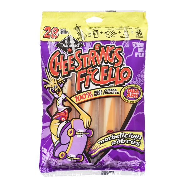 BLK DMND FICELLO CHEESTRINGS [588 g]