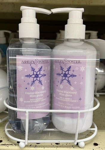 A&F FROSTED BLACKBERRY SET [2 ea]