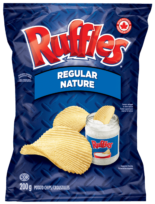 RUFFLES REGULAR CHIPS 200g