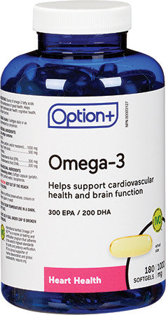 OPTION OMEGA 3 1000mg 180s [180 ea]