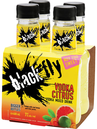 BLACK FLY CITRUS 4x400ML [4 pkg]
