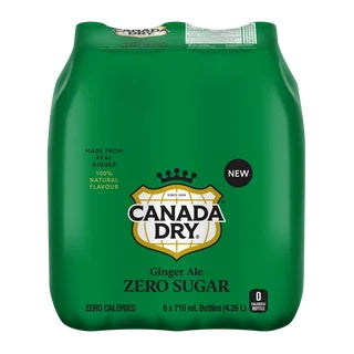 CANADA DRY ZERO 6x710ml [6 ea]