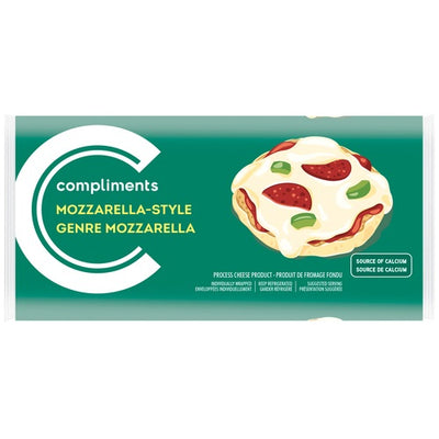 COMP CHEESE MOZZA THIN SLICE [400 g]