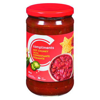 COMP CHUNKY HOT SALSA 650ml