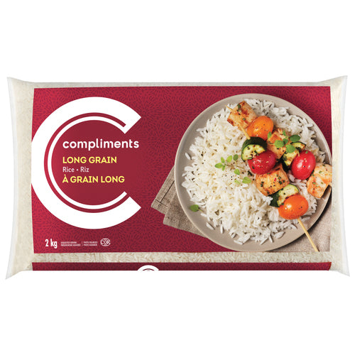 COMP LONG GRN WHITE RICE 2KG