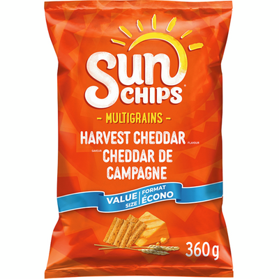 SUNCHIPS HAVST CHDDR VALUE SZ [360 g]