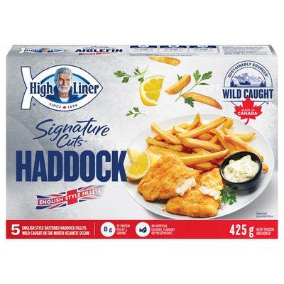 H/LINER SGCT HADDOCK BRD FILLE [425 g]