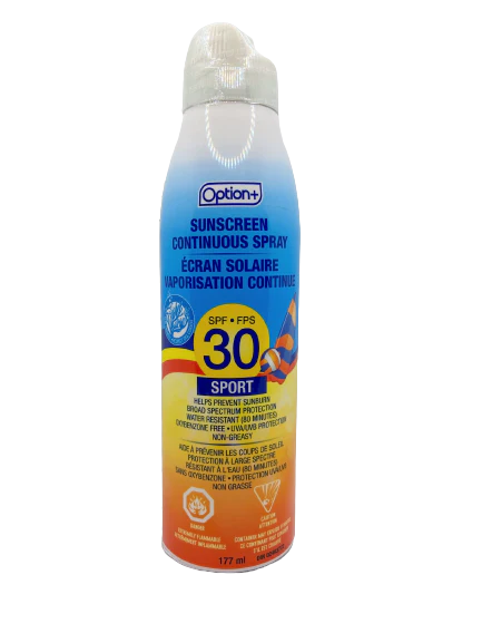 OPTN+ SUNSCREEN SPF 30 SPORT [177 ml]