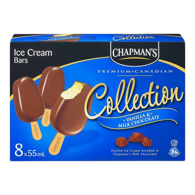 CHAPMANS COLL MILK CHOC BAR [55 ml]