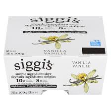 SIGGIS VANILLA YOGURT 4x100g [4 ea]