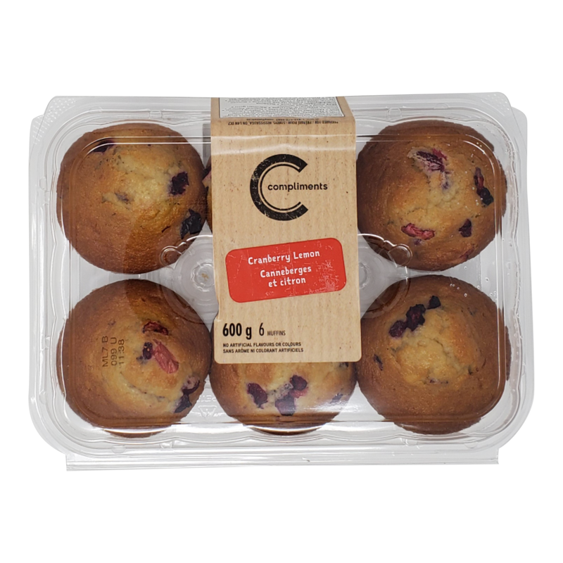 COMP CRANBRRY LEMON MUFFINS [600 g]