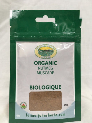 FJ ORGANIC NUTMEG POWDER 15G